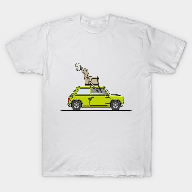 Mr Bean's Mini - Extra Bits T-Shirt by JingleSnitch